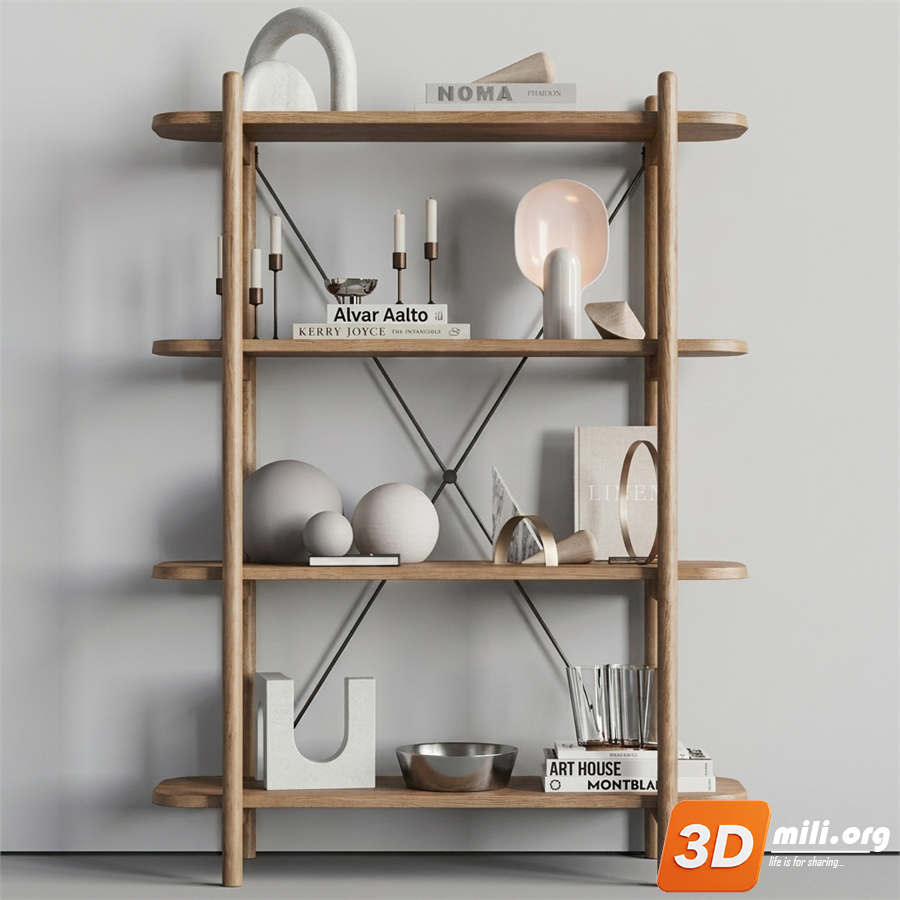 Decorative cabinet Skp Files